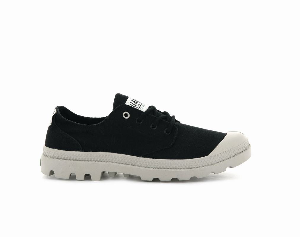 Palladium Pampa Ox Organic Damen Schuhe Schwarz ||630572-OHY||